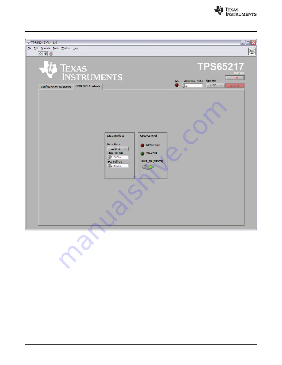 Texas Instruments TPS65217 EVM User Manual Download Page 10