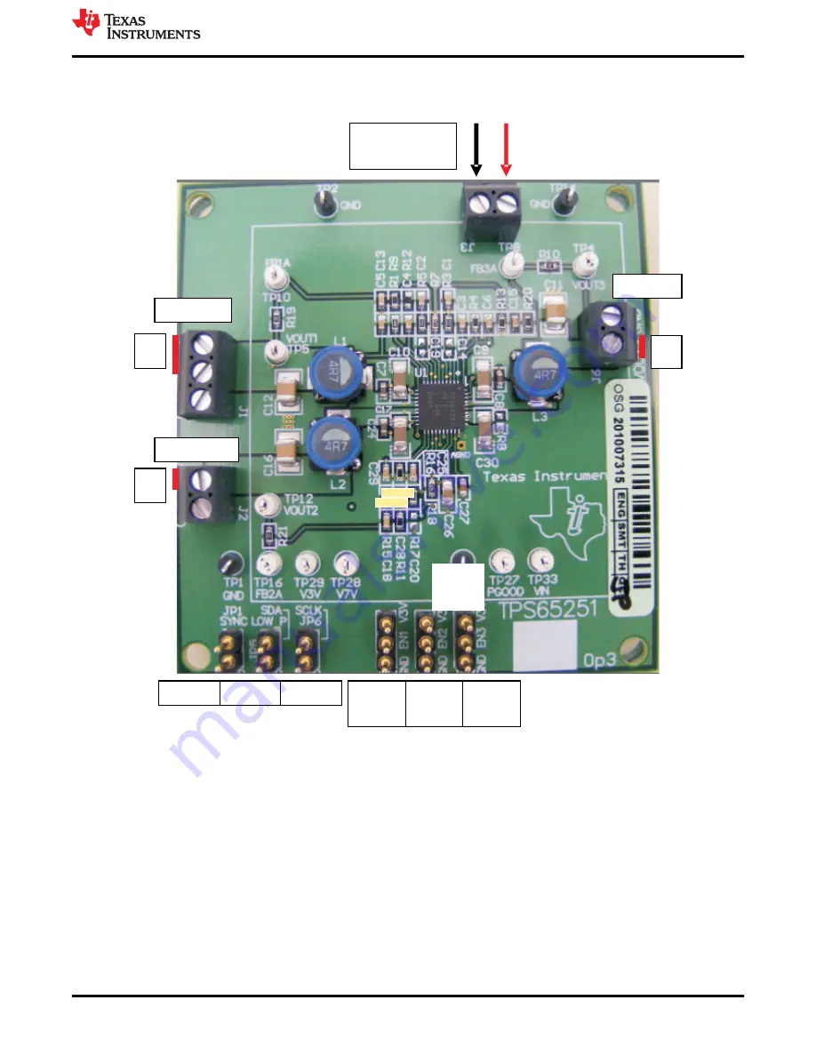 Texas Instruments TPS65251 Скачать руководство пользователя страница 7