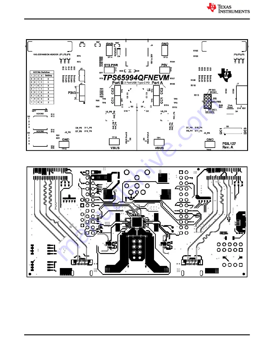 Texas Instruments TPS65994 EVM Скачать руководство пользователя страница 44