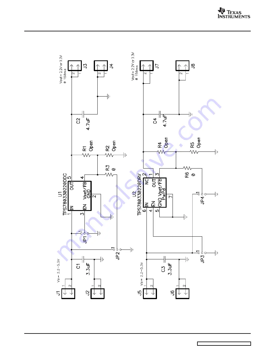 Texas Instruments TPS780xxEVM-301 Скачать руководство пользователя страница 8