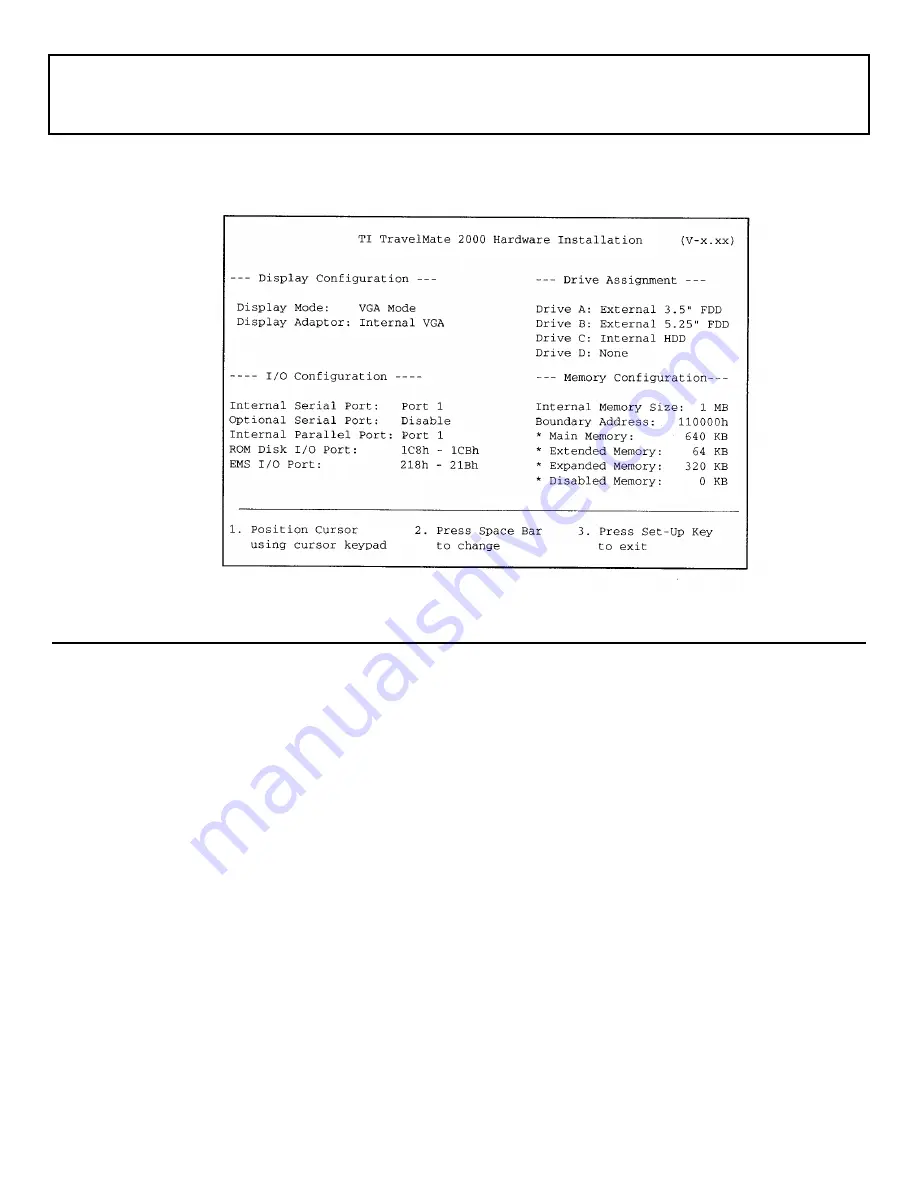 Texas Instruments TravelMate 2000 User Manual Download Page 73