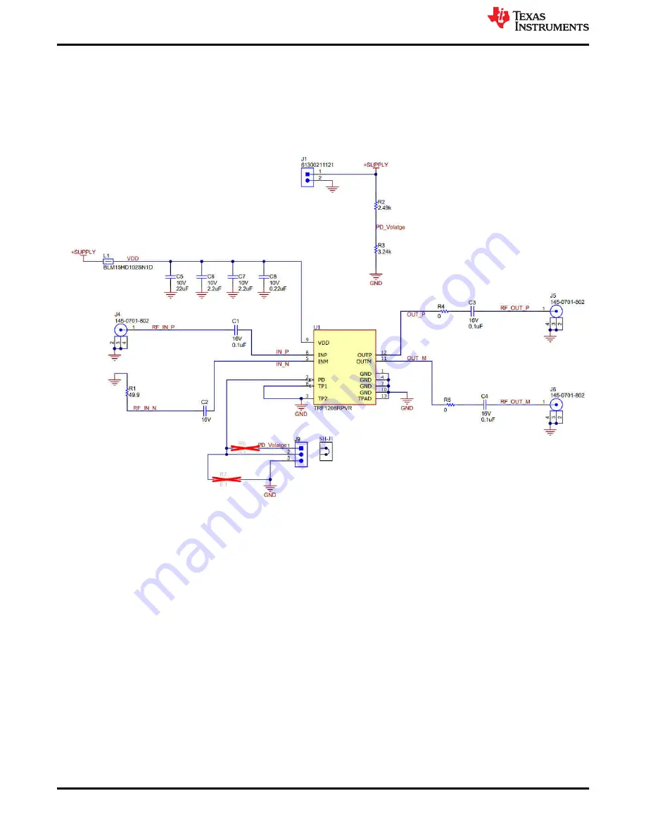 Texas Instruments TRF1208-EVM Скачать руководство пользователя страница 4