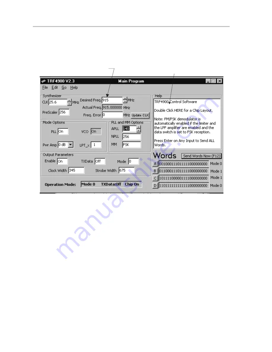 Texas Instruments TRF4900 User Manual Download Page 37