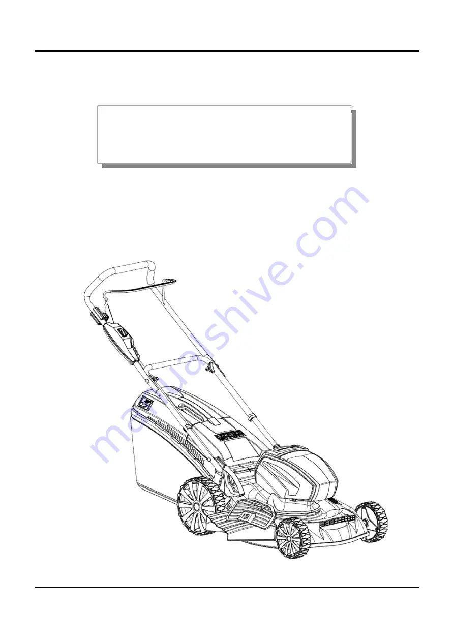 Texas Razor 4600 Li User Manual Download Page 1