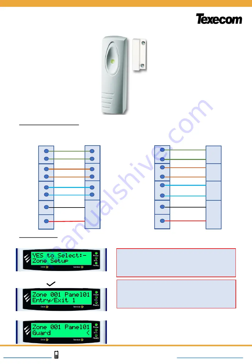 Texecom AED-0009 Скачать руководство пользователя страница 1