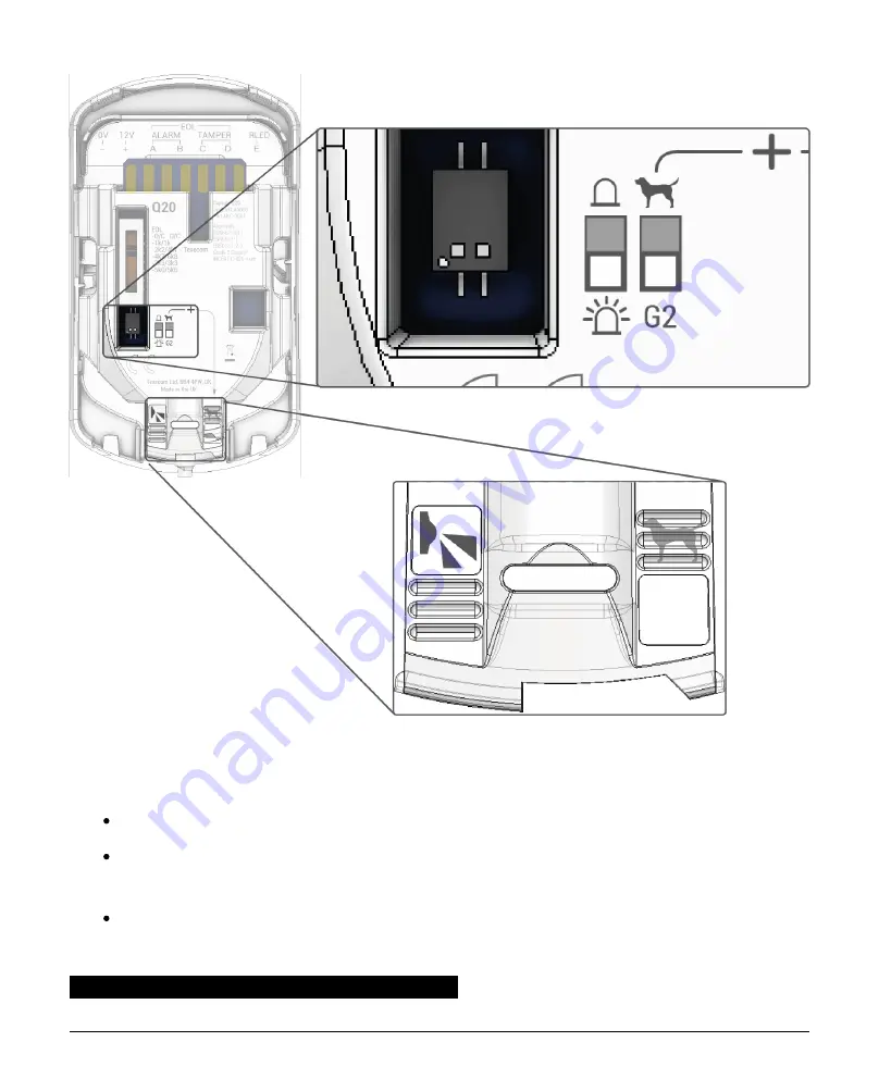 Texecom CAPTURE CD G2 Manual Download Page 24