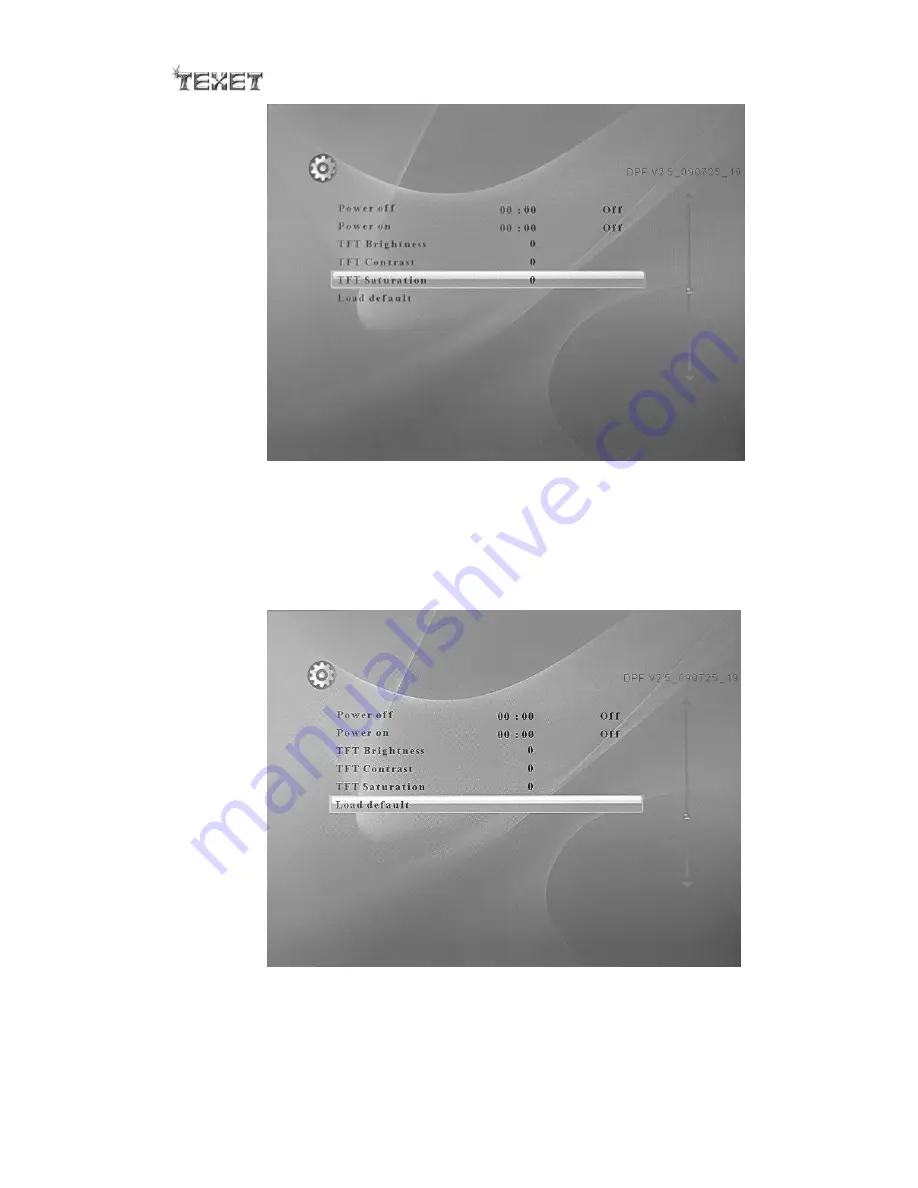 texet DPF-830 Instructions For Use & Care Download Page 13