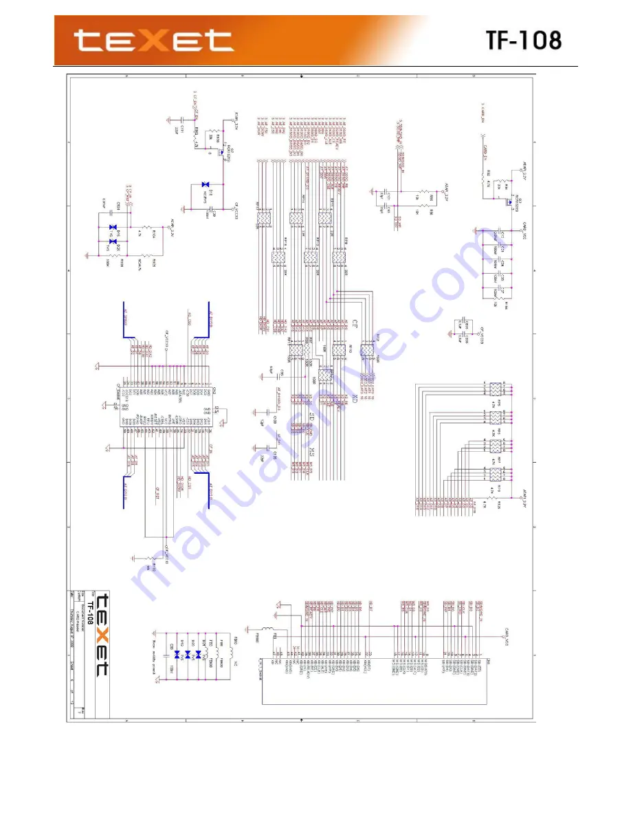 texet TF-108 Service Manual Download Page 22