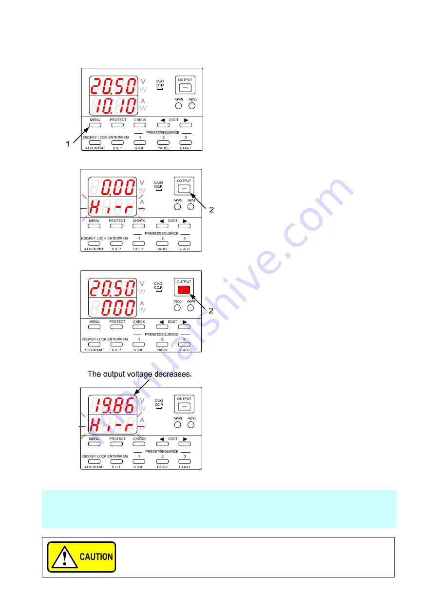 TEXIO PS-A Series Instruction Manual Download Page 40