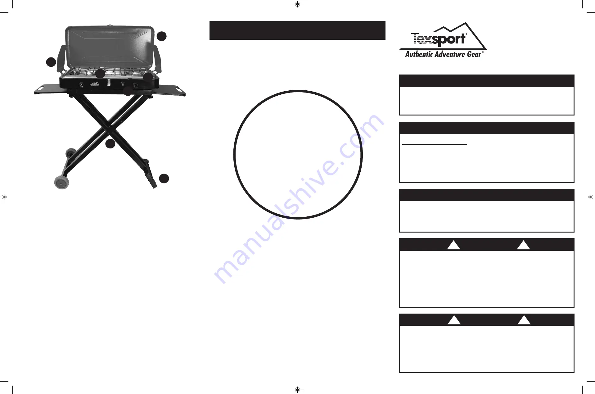 Texsport 14236 Operating Manual Download Page 1