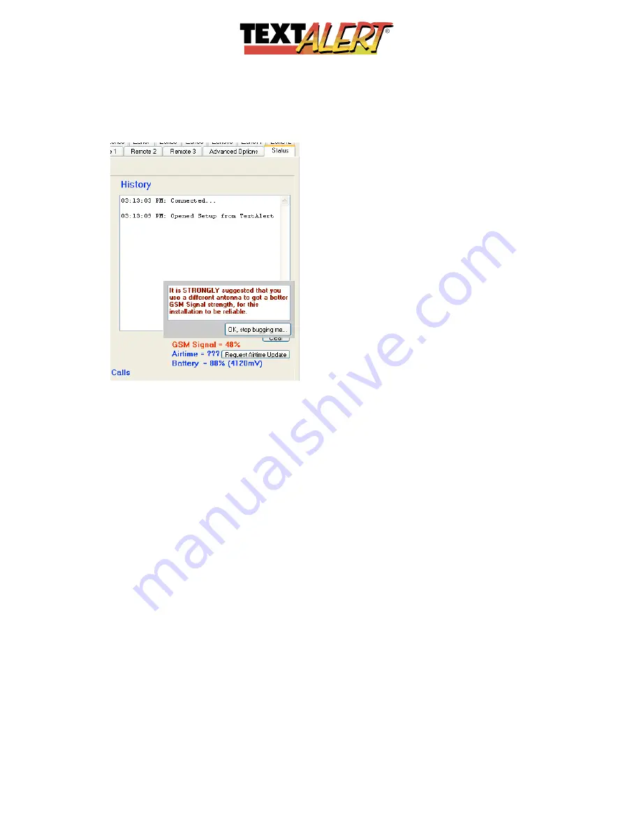 Text Alert Wireless Alert Manual Download Page 6