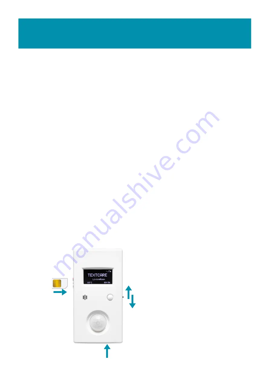 TEXTCARE Main Sensor User Manual Download Page 10