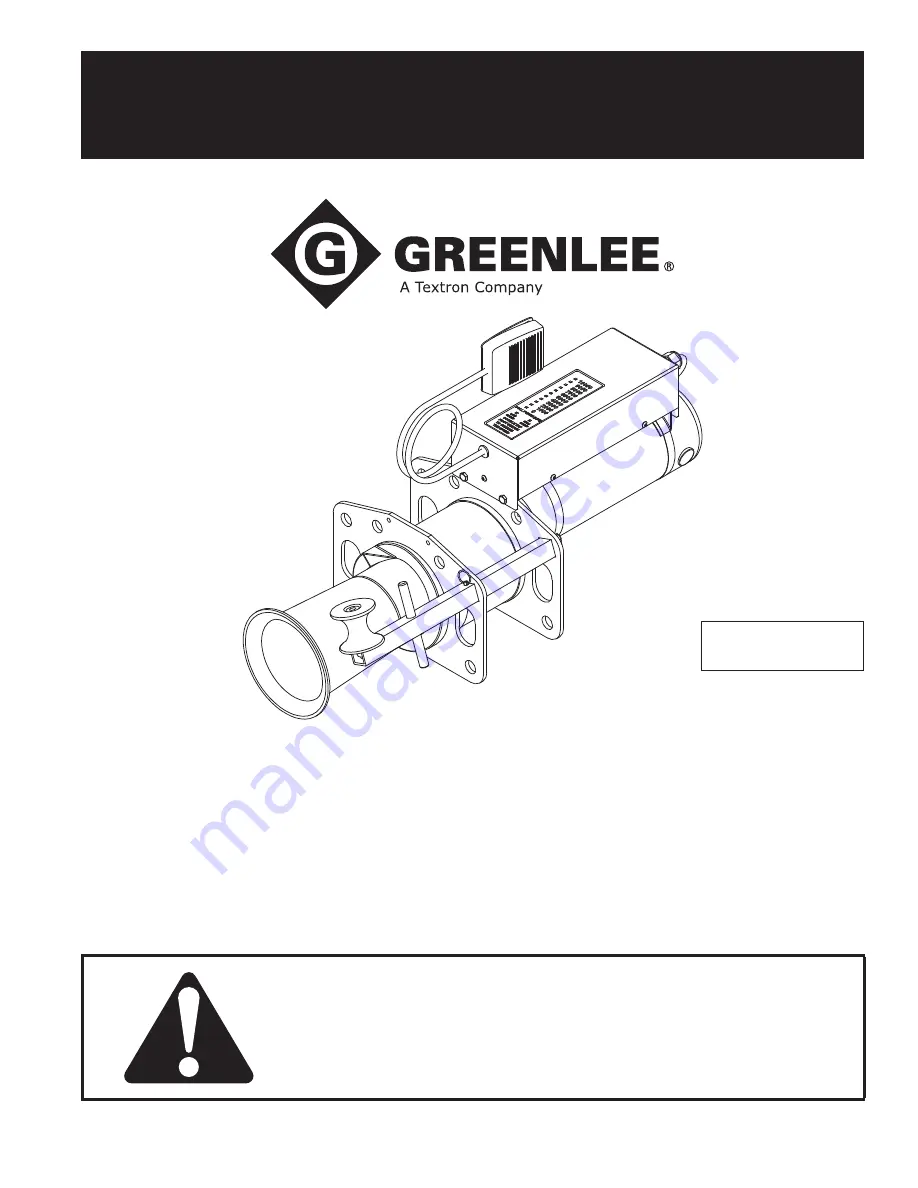 Textron 6906A Instruction Manual Download Page 1