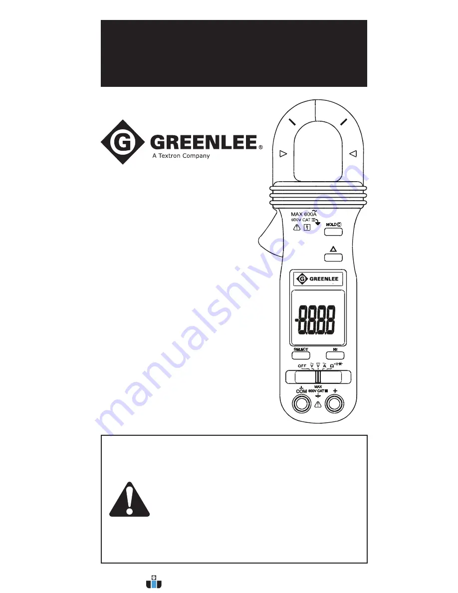 Textron 783310127260 Instruction Manual Download Page 1