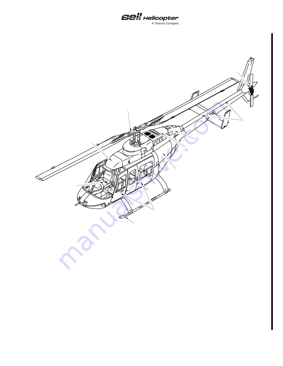 Textron Bell 206L3 Maintenance Manual Download Page 47