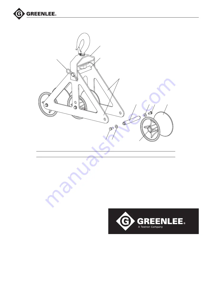 Textron GREENLEE 6036 Скачать руководство пользователя страница 12