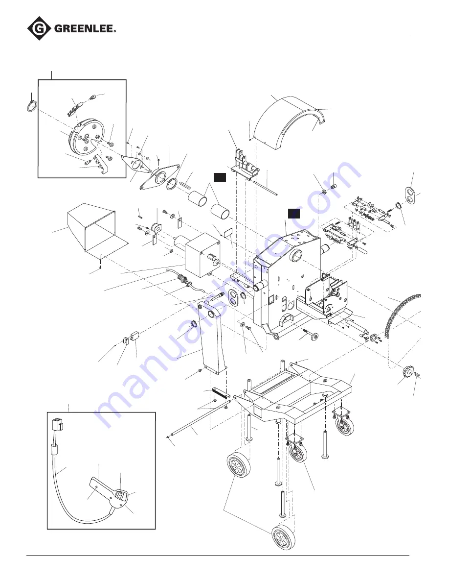 Textron GREENLEE 854 Instruction Manual Download Page 30