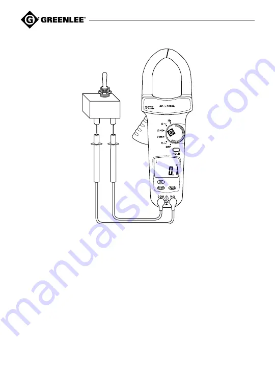 Textron Greenlee CM-1300 Instruction Manual Download Page 13