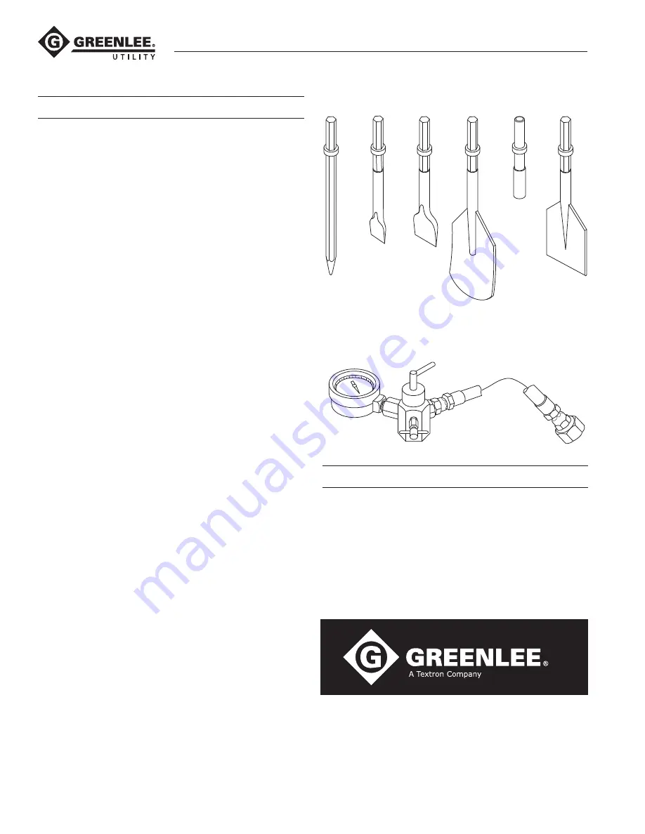 Textron Greenlee HPB35 Скачать руководство пользователя страница 12