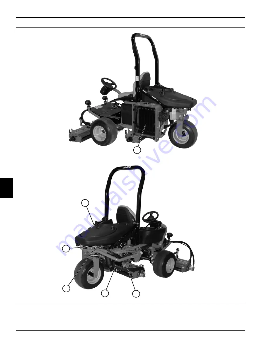 Textron JACOBSEN GP400 Technical/Repair Manual Download Page 198