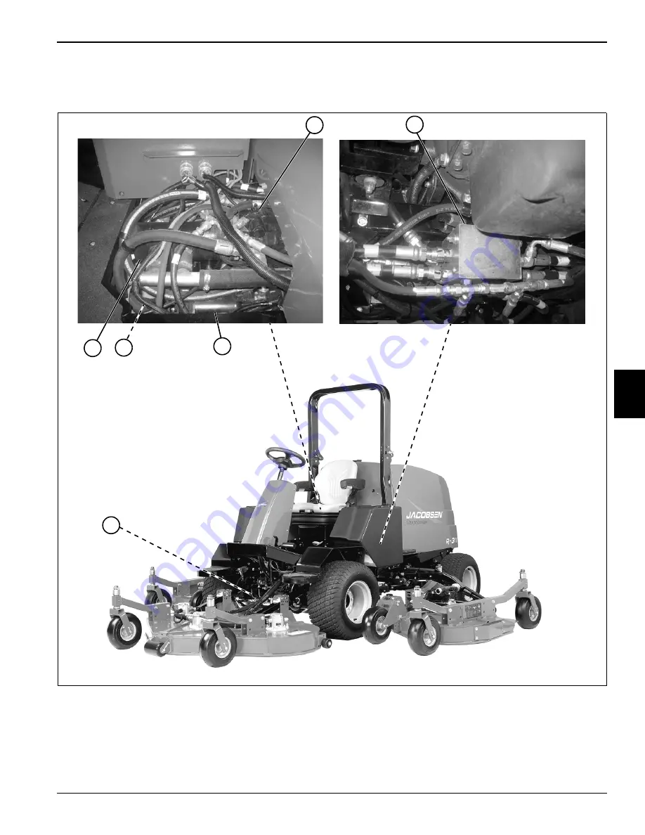 Textron JACOBSEN R-311 69166 Technical/Repair Manual Download Page 168