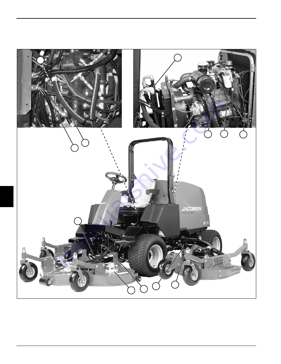 Textron JACOBSEN R-311 69166 Technical/Repair Manual Download Page 235