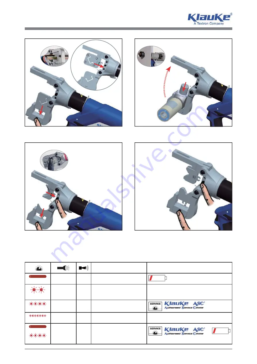 Textron Klauke EK 60UNV-L Instruction Manual Download Page 6