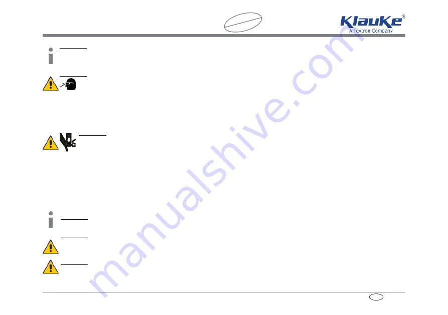 Textron Klauke i-press axial MAPAX4L Instruction Manual Download Page 14