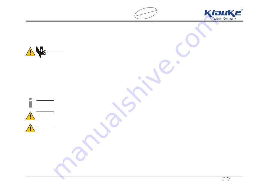 Textron Klauke i-press axial MAPAX4L Скачать руководство пользователя страница 22