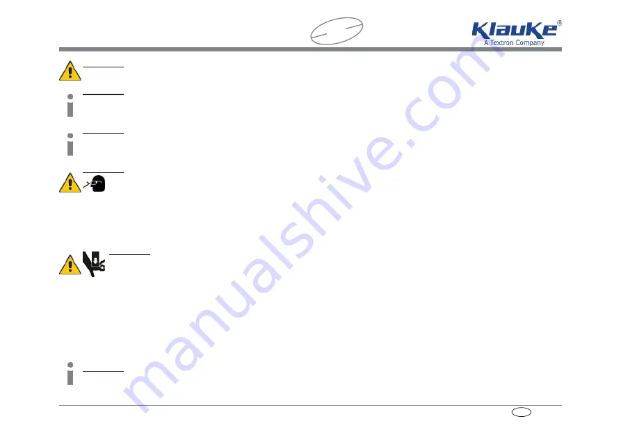 Textron Klauke i-press axial MAPAX4L Instruction Manual Download Page 30