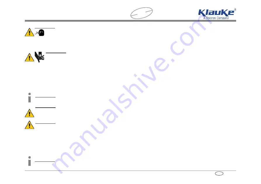 Textron Klauke i-press axial MAPAX4L Instruction Manual Download Page 38