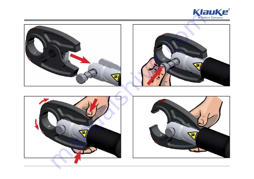 Textron Klauke Mini MAP 1 Instruction Manual Download Page 7