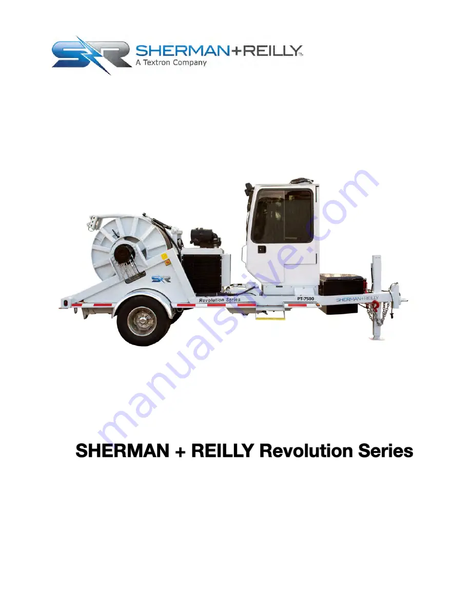 Textron PT-3500 Operator'S Manual Download Page 1