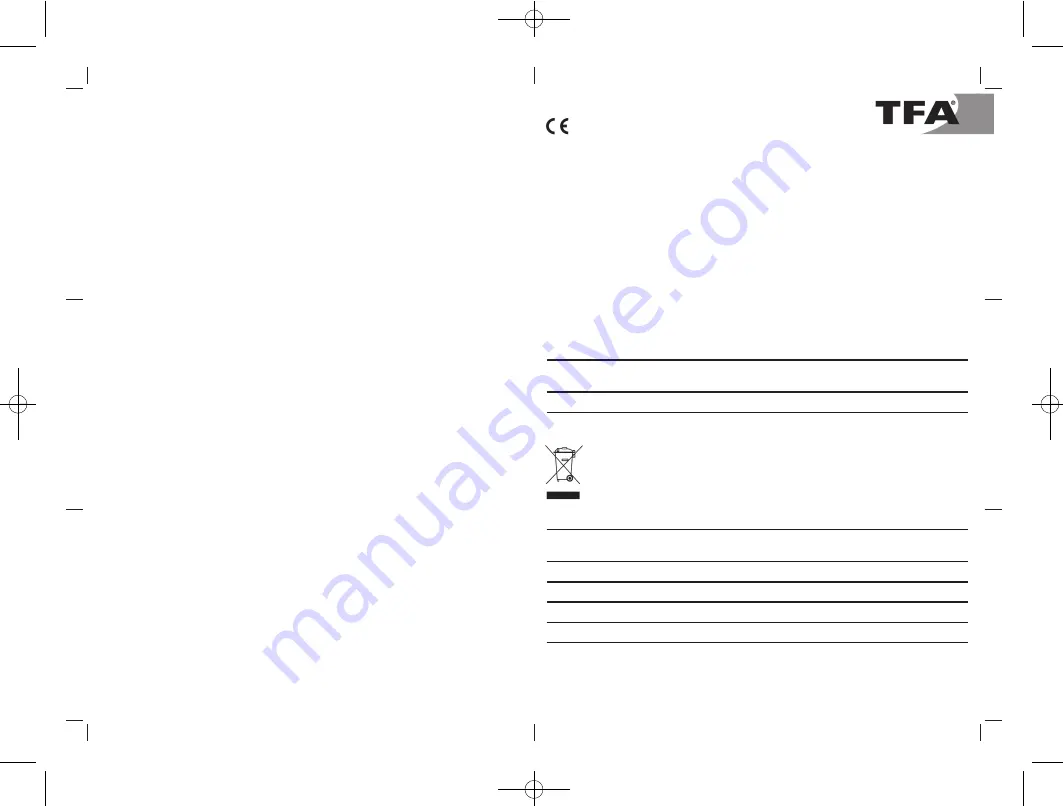 TFA 30.1049 Instruction Manual Download Page 6