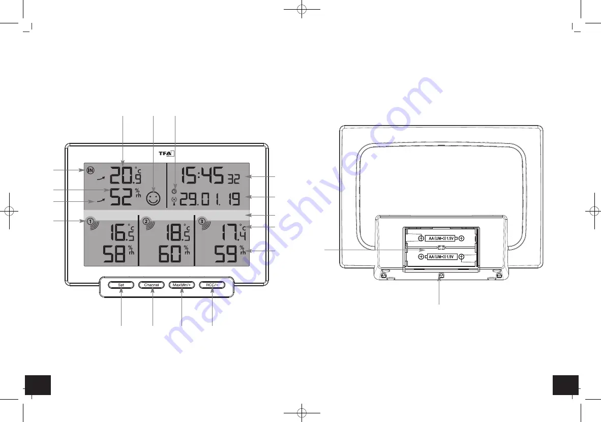 TFA 30.3057.01 Instruction Manual Download Page 2