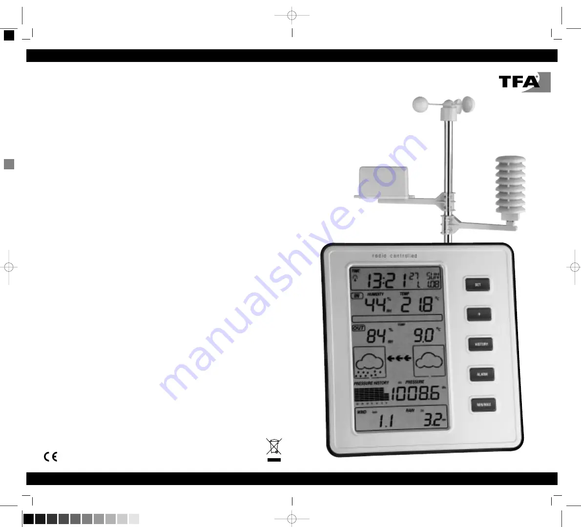 TFA 35.1077 Instructions Manual Download Page 1