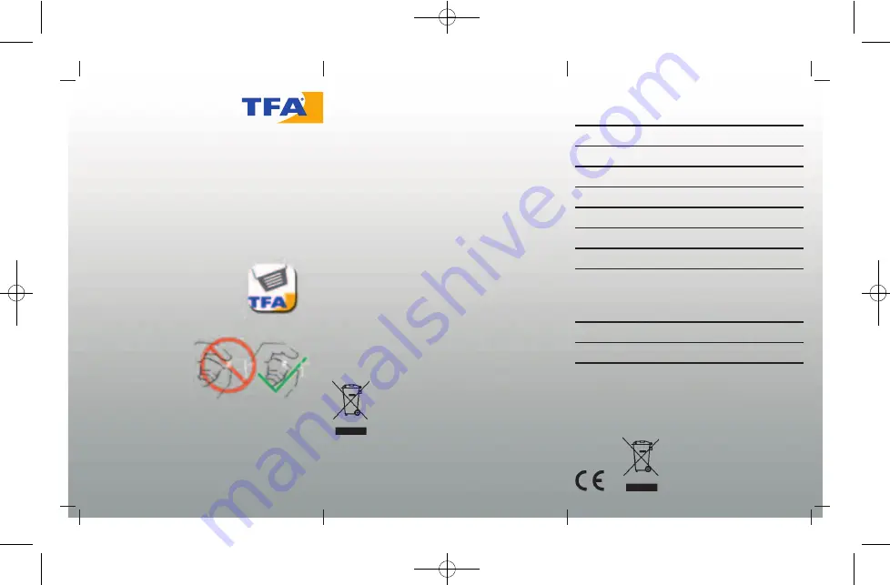 TFA SMARTHY Quick Start Manual Download Page 1