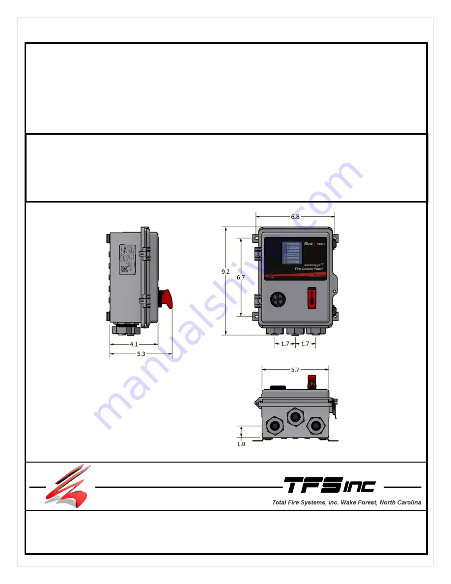 TFC AdvantageDC Product Operation And Maintenance Procedure Download Page 1