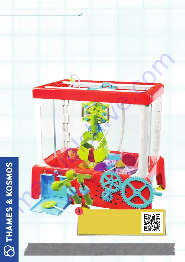 Thames & Kosmos Candy Claw Machine Experiment Manual Download Page 1