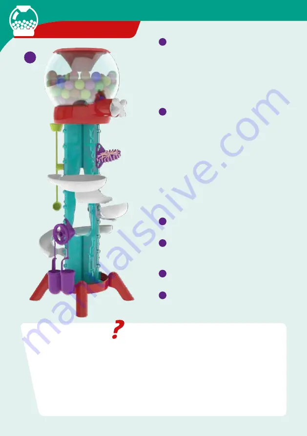 Thames & Kosmos Gumball Machine Maker Experiment Manual Download Page 12