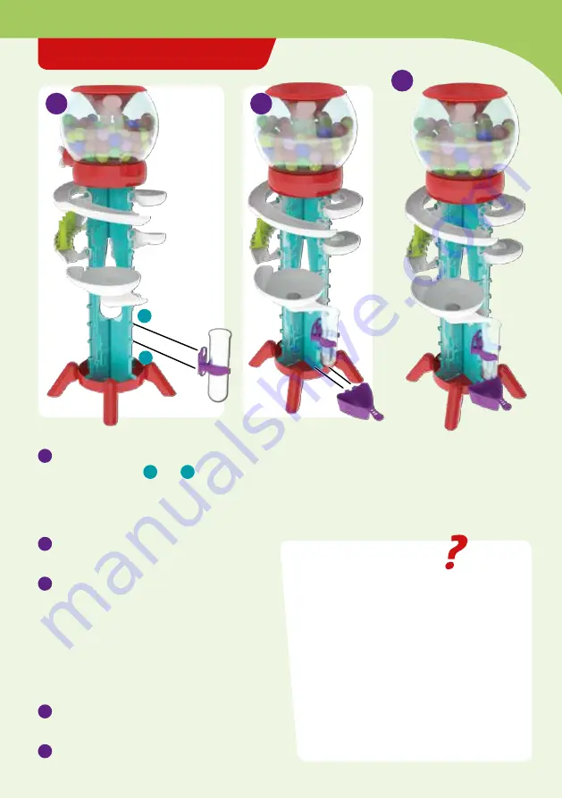 Thames & Kosmos Gumball Machine Maker Experiment Manual Download Page 15