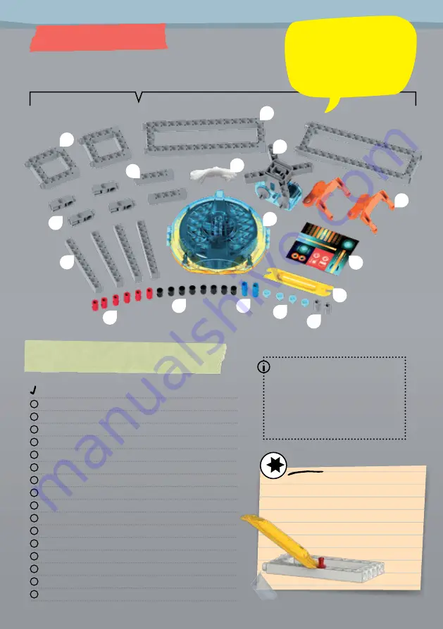 Thames & Kosmos Tightrope-Walking Gyrobot Experiment Manual Download Page 2