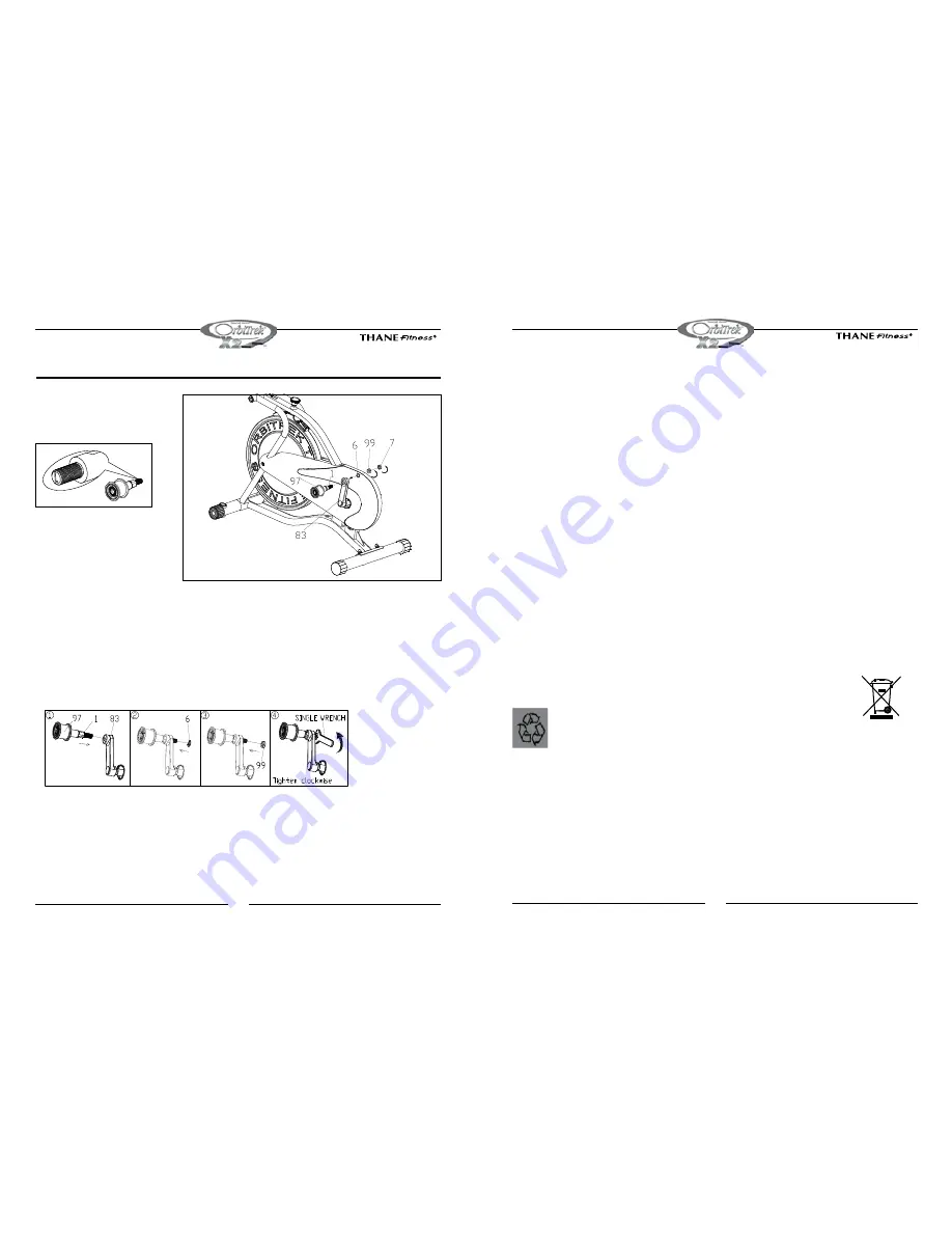 Thane Fitness Orbitrek X2 Owner'S Manual Download Page 6