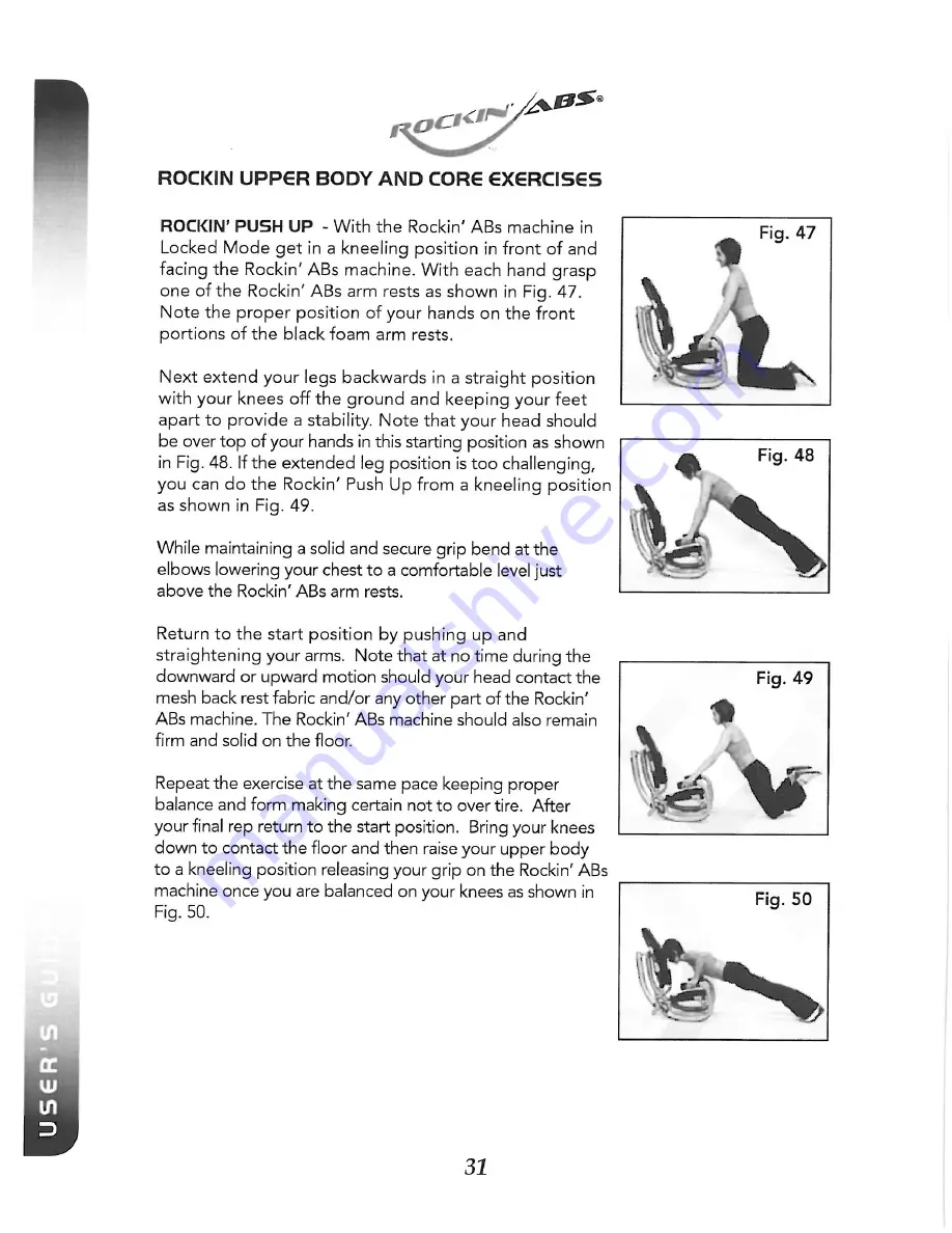 Thane International Rockin' ABS User Manual Download Page 32