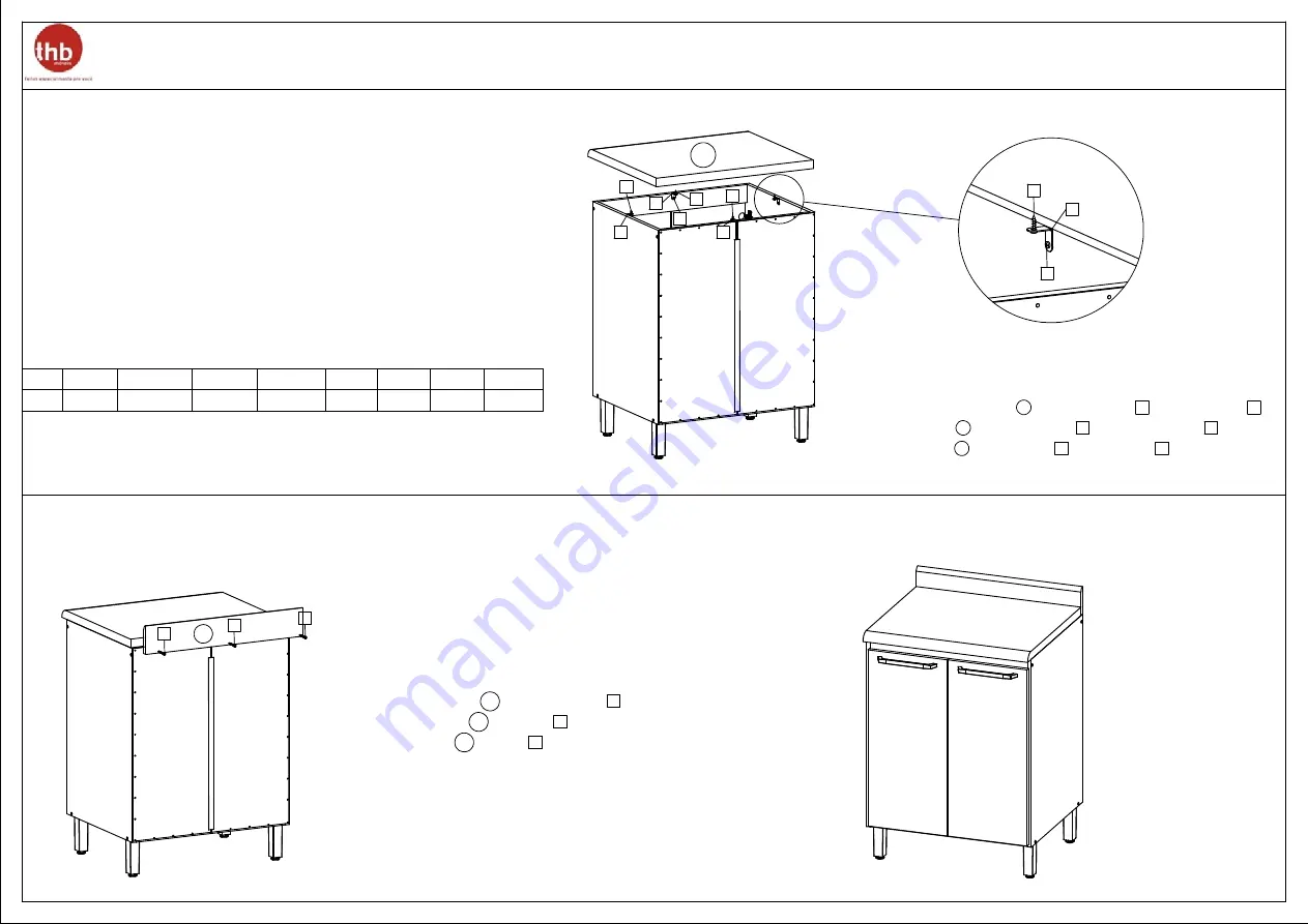 THB 2P_60CM Quick Start Manual Download Page 3