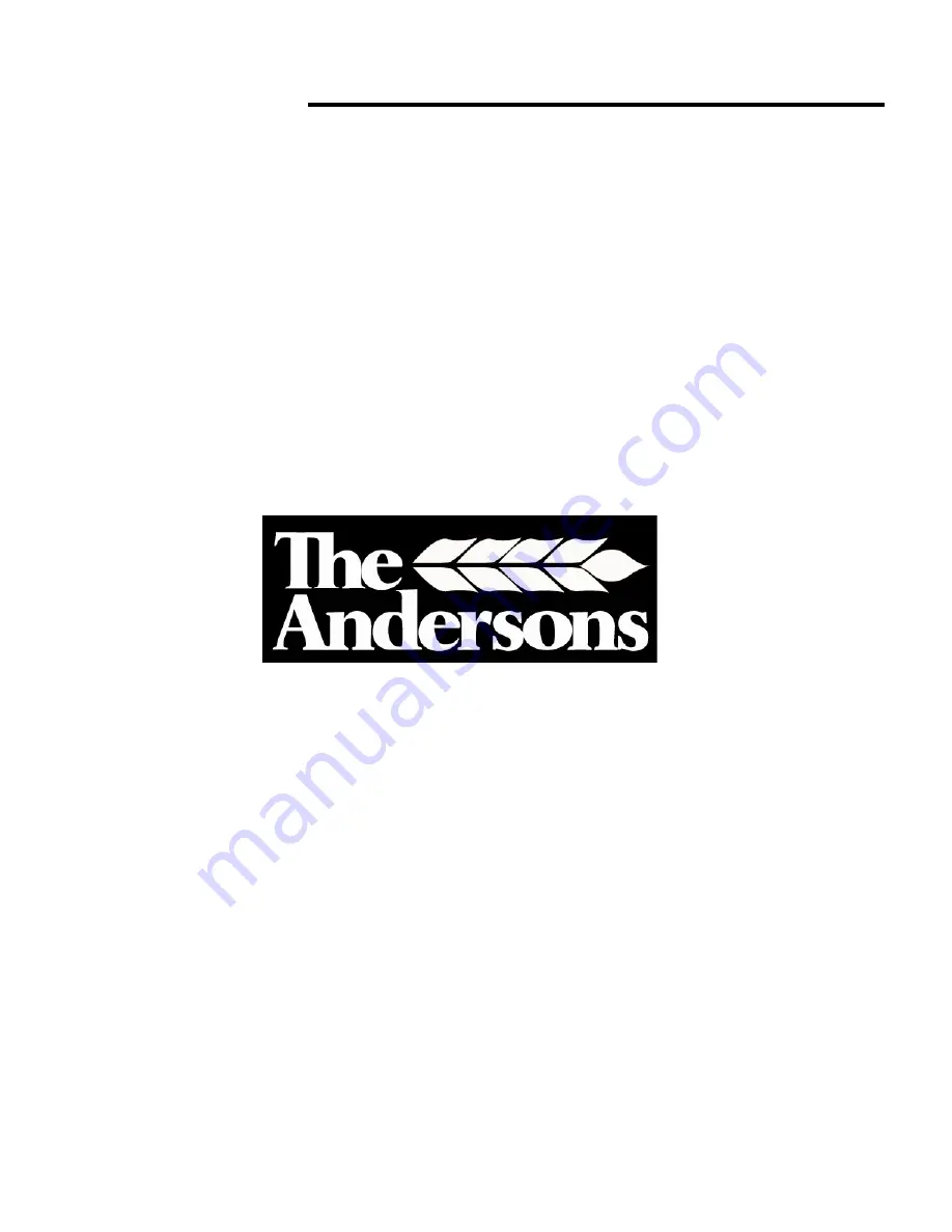 The Andersons 2000 SR Скачать руководство пользователя страница 8