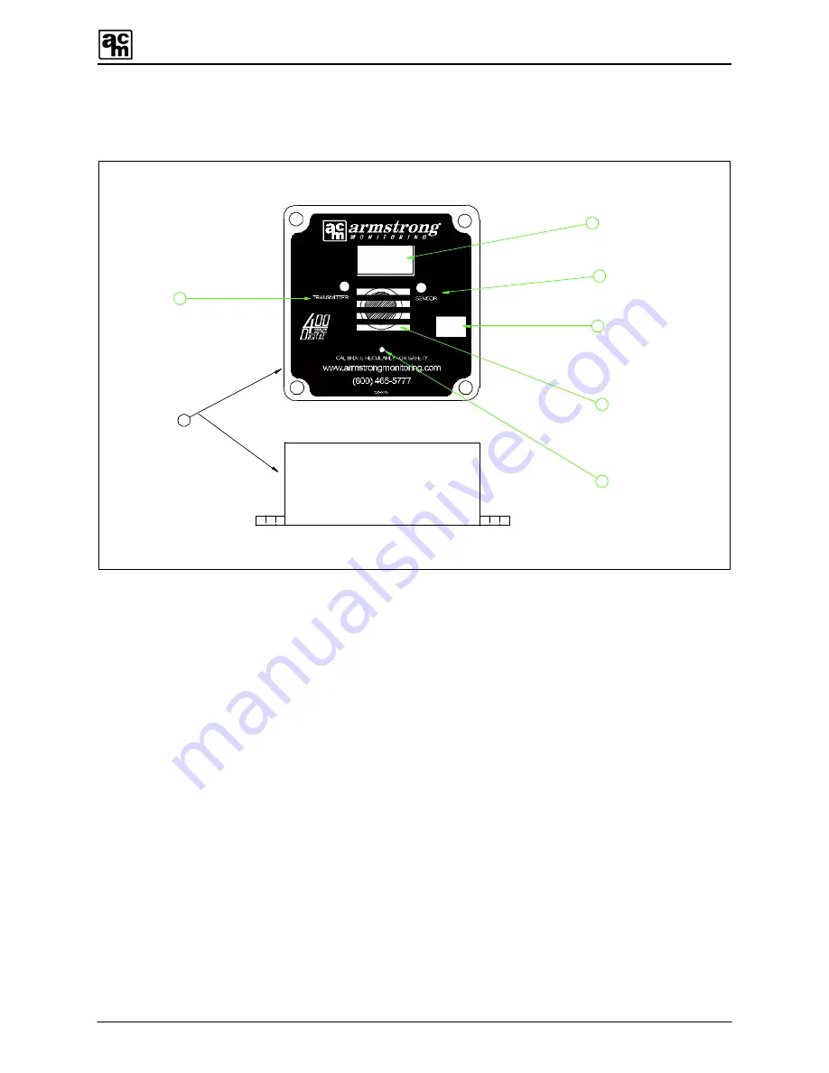 The Armstrong Monitoring Corporation AMC-400 Series User Manual Download Page 14