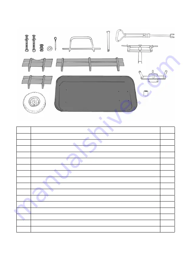 the beach people BEACH CART Assembly Instructions Download Page 2