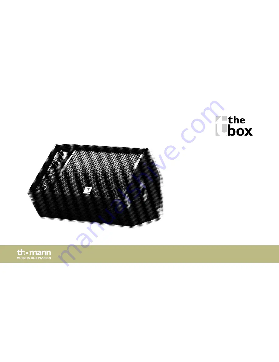 The box MA120 MKII User Manual Download Page 1