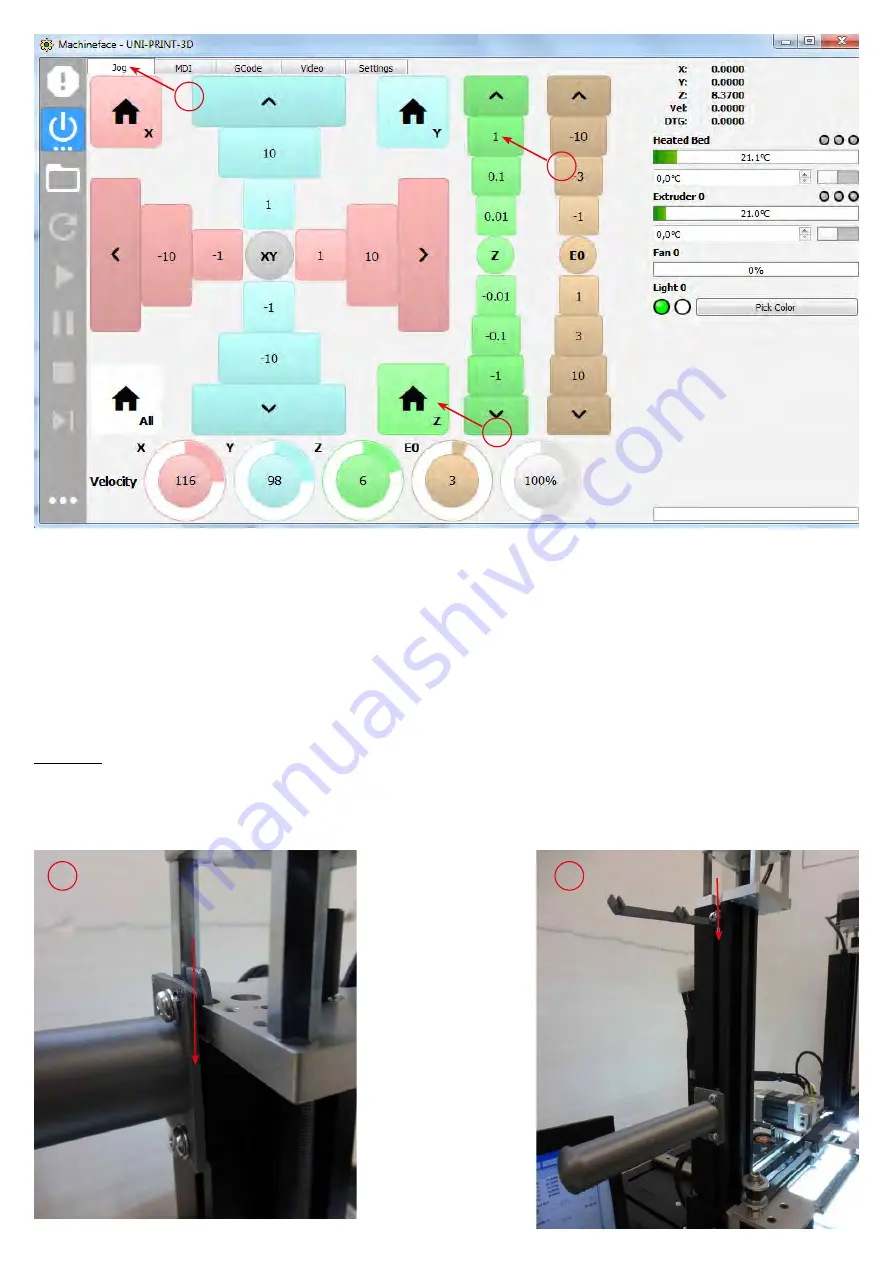 The Cool Tool Uni-Print-3D Manual Download Page 11